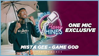 Mista Gee  Game God Live from harry hines performance On the Blade [upl. by Elgar892]