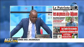 CANAL3BENIN  Intégralité Actu Matin du Lundi 02 Septembre 2024 [upl. by Juli]