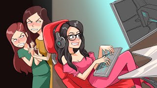 Mis Hermanas Están Celosas Porque Soy Una Gamer Famosa [upl. by Samson]