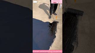 Bitumen waterproofing ins is a technique used to protect buildings and structures from water damage [upl. by Peacock]