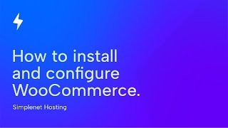 How to install and configure WooCommerce [upl. by Fishbein874]