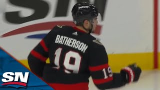 Senators Drake Batherson Shows Off Patience Before Beating Juuse Saros [upl. by Piderit]