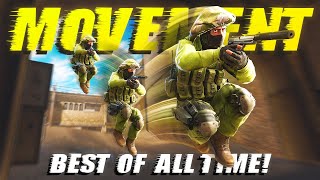 Best PRO MOVEMENT In CounterStrike Of ALL TIME [upl. by Irolav931]