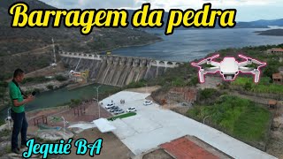 Drone do PS sobrevoa a barragem da pedra depois de um ano da enchente voo 504 [upl. by Vivi]