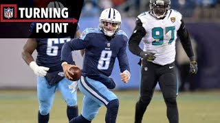 Mariota Scampers the Titans Into the Playoffs Week 17  NFL Turning Point [upl. by Rinee]