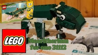 Lego Creator Alternative Build Moeritherium🐘🐷 for one 31121 [upl. by Breed]