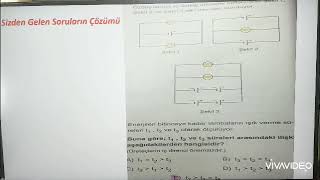 Evde kal ders dinle 10sınıf elektriklambaların ışık verme süresi Sizden Gelen Soruların Çözümü [upl. by Ahcmis284]