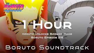 Resolution Kakugo Choir version 1 Hour Channel  Naruto Baryon Boruto Soundtrack Eps 216 [upl. by Hayne]