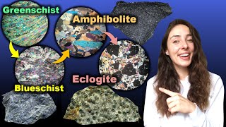 Metamorphism of Basalt amp Gabbro  Metabasite Mineral Assemblages  GEO GIRL [upl. by Rambert]