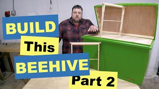 🐝 How to build a Layens Hive Part 2 of 2 [upl. by Aetnuahs]