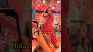 Nida Yasir Dance On Her Brother Wedding  Instagram Reels short youtubeshort viralshort [upl. by Initsed]