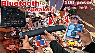 MINI BLUETOOTH SPEAKER SA BURAOTAN DIVISORIA  motovlogph [upl. by Amadas325]