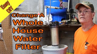 How to Easily Change a Whole House Water Filter [upl. by Mauri692]