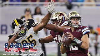 Pittsburgh Maulers vs Michigan Panthers  USFL Highlights  5132023  NBC Sports [upl. by Jake]