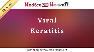 NEET PGViral keratitisOphthalmology [upl. by Esli]