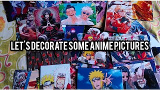 Lets decorate some anime pictures 💙 naruto jjk poster anime [upl. by Karr]