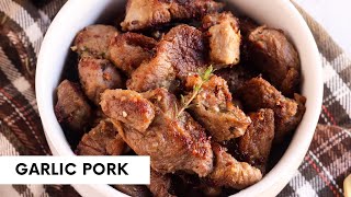 GARLIC PORK  Guyanese Christmas  Jehan Can Cook [upl. by Redmund]