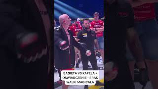 BAGIETA VS KAPELA  ÓŚWIADCZENIE MAGICAL VS CIOS PRIME MMA 5 shorts [upl. by Spaulding918]