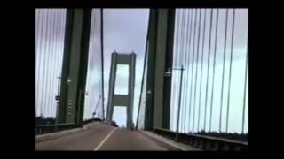 The Famous Tacoma Narrows Bridge Collapse Archive Footage [upl. by Heinrike352]