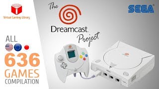 The Dreamcast Project  All 636 DC Games  Every Game USEUJP [upl. by Nicol]