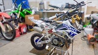 INSANE PIT BIKE MOD BUILD BBR UPGRADES [upl. by Jehius]