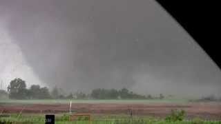 Slow motion Moore OK EF5 tornado [upl. by Beebe748]