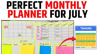 Perfect Monthly Planner to score 95 In Half Yearly Exam [upl. by Yllrebmik]