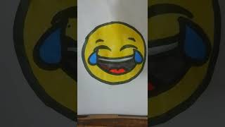 How To Draw Laughing Emoji 😂 [upl. by Suzzy]