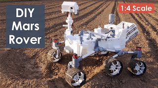 How I Built a Mars Perseverance Rover Replica  Arduino based Project [upl. by Erlond9]