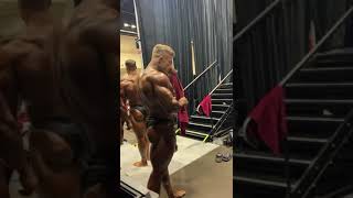 Cbum vs Ramon Tension between them backstage [upl. by Tova]