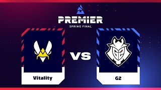 Vitality проти G2  BLAST Premier Spring Final 2024 [upl. by Ailee]