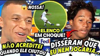 🚨NOSSA JOGADORES DO REAL EM CHOQUE COM ENDRICK OLHA O QUE ELES FALARAM [upl. by Nadean]