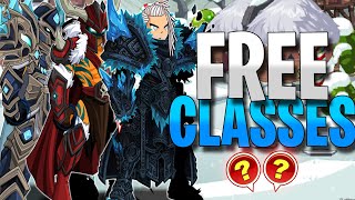 AQW FREE Classes EASY to Get Frostval [upl. by Perrins]