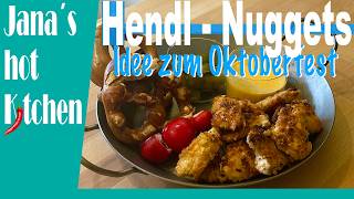 Das perfekte Oktoberfest Rezept Hähnchen Nuggets mit BierKäseDip [upl. by Stiles]