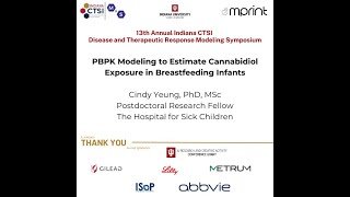 13th Annual DTRMPS PBPK Modeling to Estimate Cannabidiol Exposure in Breastfeeding Infants [upl. by Harberd]