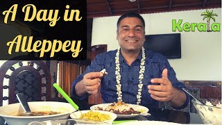 Alleppey Alappuzha Kerala Backwaters Episode 11 Houseboat tour Karimeen street food [upl. by Saisoj171]