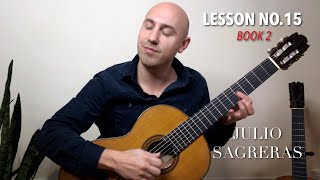 Sagreras  Book 2 Lesson No15  Classical Guitar Study  Played by Jonathan Richter [upl. by Seale]