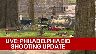 LIVE Krasner provides update on Philadelphia Eid shooting that injured 3 [upl. by Leiad]