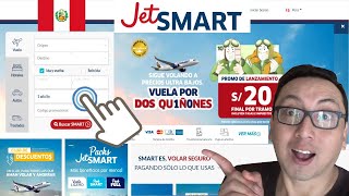 COMO COMPRAR PASAJES BARATOS en JetSMARTAirlines [upl. by Azeret521]