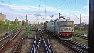 Rearview Train Ride  Calatorie Feroviara Bacau  Roman  April 22nd 2017 [upl. by Thurlow11]