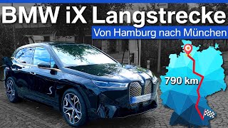 BMW iX Test und Review  Langstrecke mit EAuto  iX xDrive40 [upl. by Ikilisav]