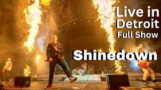 Shinedown Live in Detroit  Pine Knob Music Theater  2023 [upl. by Etnoek]