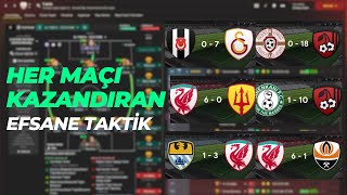 HER MAÇI KAZANDIRAN EFSANE TAKTİK  Football Manager 2024 [upl. by Thomas]