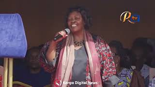 Railas little known sister Beryl Achieng speaks at Oburu Odingas birthday ceremony [upl. by Aerdnak]