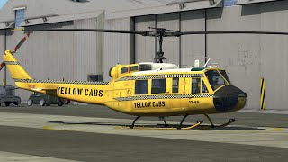 DCS World 20  UH1H  NoE Flight In Vegas [upl. by Lucas]