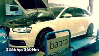 REMAPPED AUDI A4 18 TFSI at MoreBHP Headquarters [upl. by Maffei]