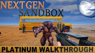 Nextgen Sandbox Platinum Walkthrough  Trophy amp Achievement Guide [upl. by Krik803]