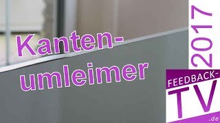 Ratgeber Kantenumleimer bei Spanplatten verwenden [upl. by Aryamo]