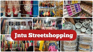 JNTU STREET SHOPPING KPHB STREET SHOPPING HYDERABAD STREET SHOPPING [upl. by Sherer]