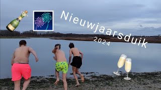 nieuwjaarsduik 2024 [upl. by Candy]